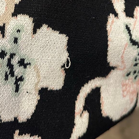 RACHEL Rachel Roy Knit Stretch Dress Size Medium Floral Print Sleeveless-SMALL - Picture 5 of 6